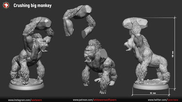 Crushing Monkey Boss